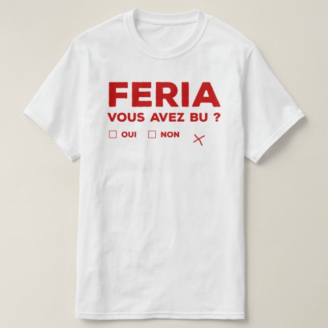 Tshirt feria Humorvolle Bayonne (Design vorne)
