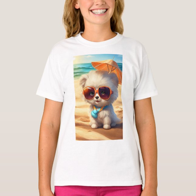 Tshirt fille chats mignonne (Devant)