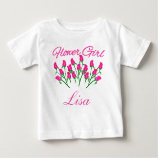 Tshirt Fleur personnalisable