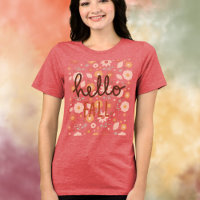 Tshirt Flower Hello