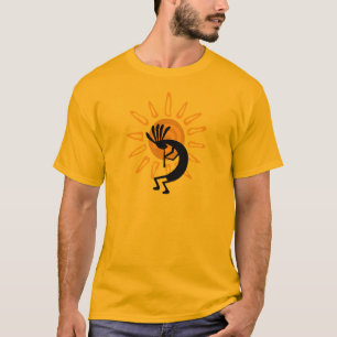 Tshirt Gold Mens Kokopelli