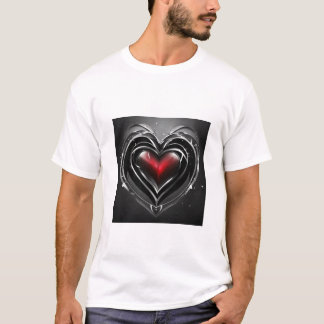 Tshirt Heart Design