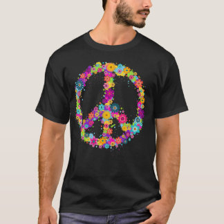 TShirt Hippie Costume Cravate Die 60s les années 7