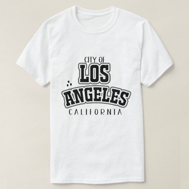 Tshirt Los Angeles California (Design devant)