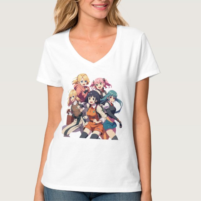 TShirt Manga Pop Kunstliebhaber animieren lustig f (Vorderseite)