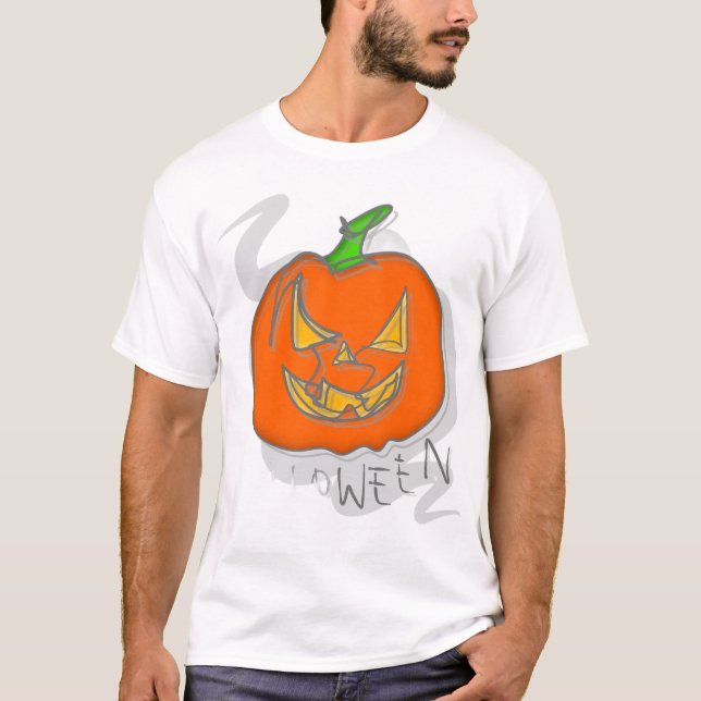 Tshirt men halloween party  (Vorderseite)