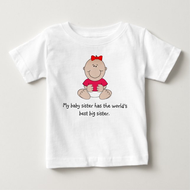 Tshirt "My Baby Sister" (Vorderseite)