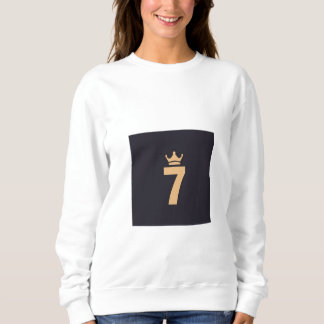 tshirt numéro 7 avec bon design sur le dos