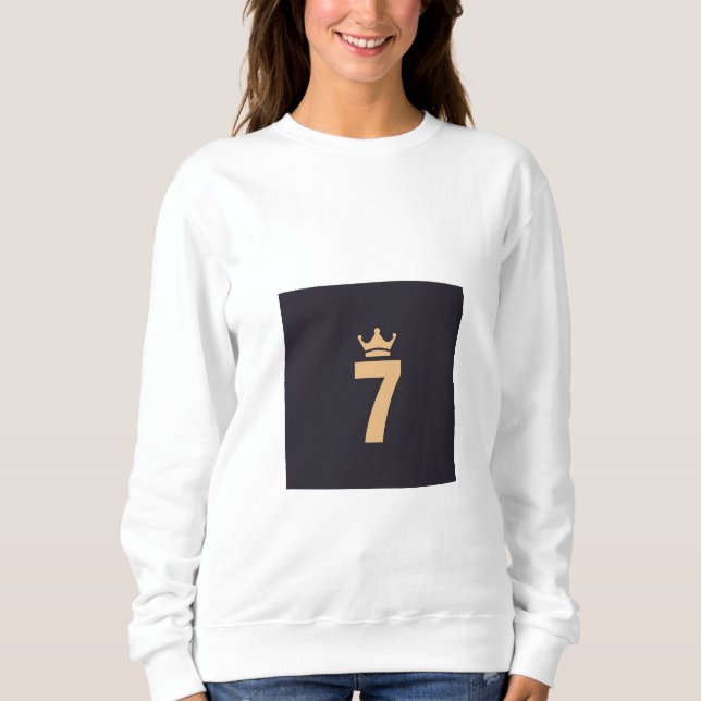 tshirt numéro 7 avec bon design sur le dos (Devant)