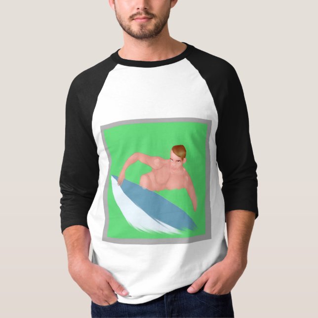 Tshirt Original Surf Imprimé (Devant)
