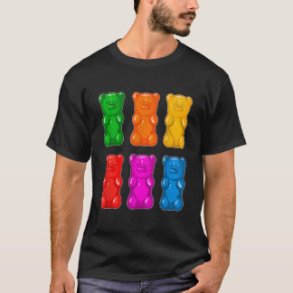 Tshirt Ours gommeux pour adultes et jeunes