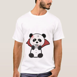 Tshirt Panda Vampire Vampire Halloween
