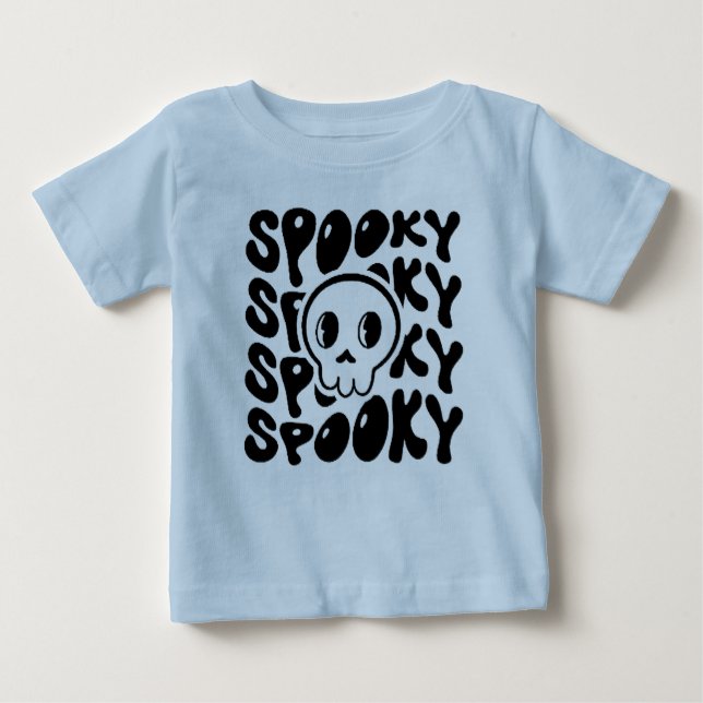 Tshirt pour bébé Halloween (Devant)