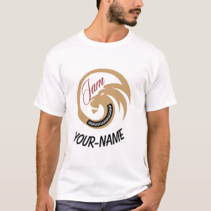 Tshirt Tête de lion personnalisé Unisex 'I Am Unst