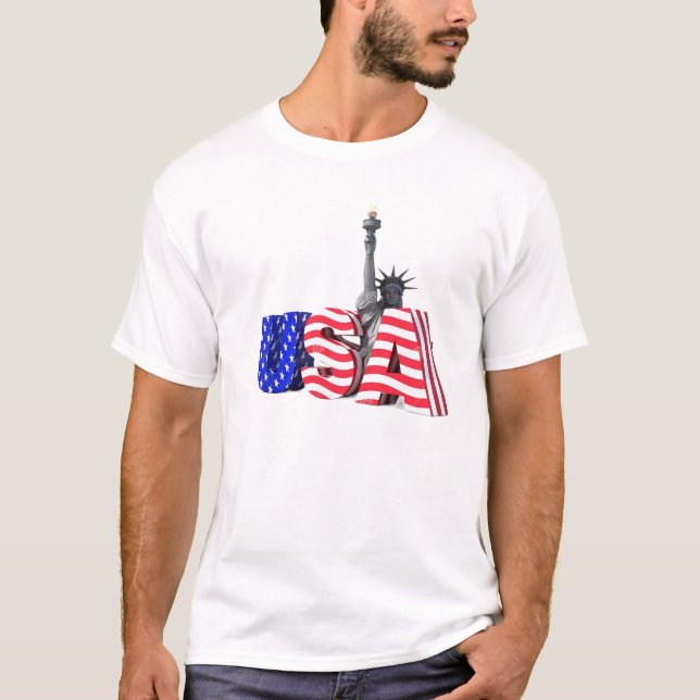 tshirt usa (Devant)