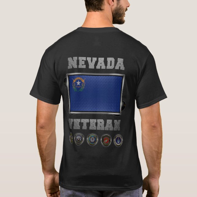 Tshirt vétéran Nevada (Dos)