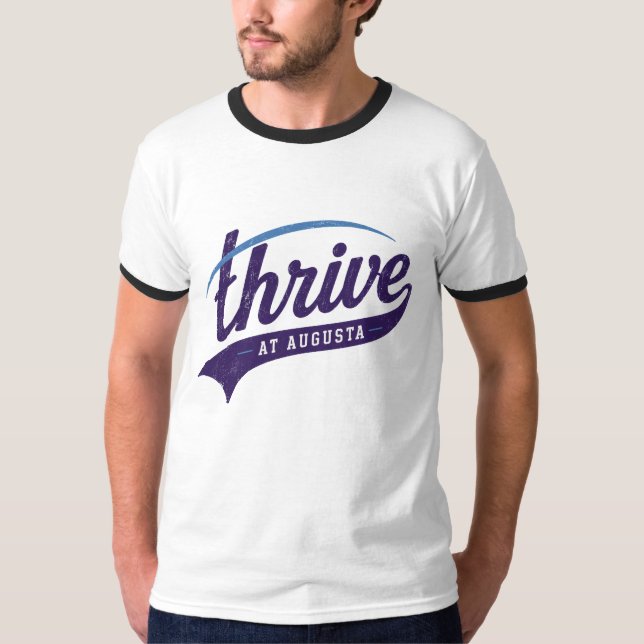TShirt Vintage Thrive à Augusta (Devant)