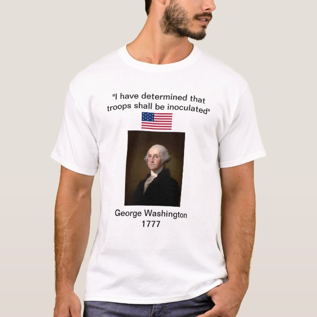 TShirt - Washington Impforden 1777 (Vorderseite)