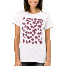 Tshirt with fantastic rosa on white background