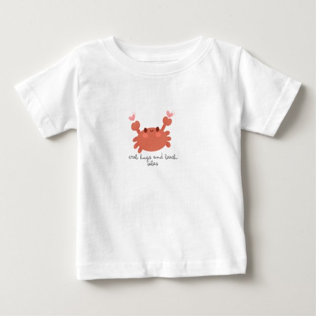 Tshirts de crabe mignon (Devant)