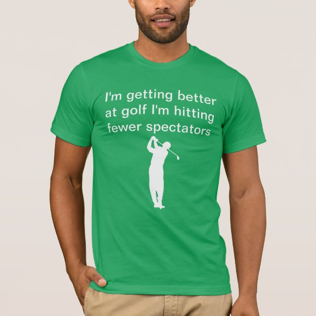 Tshirts de golf amusants (Devant)
