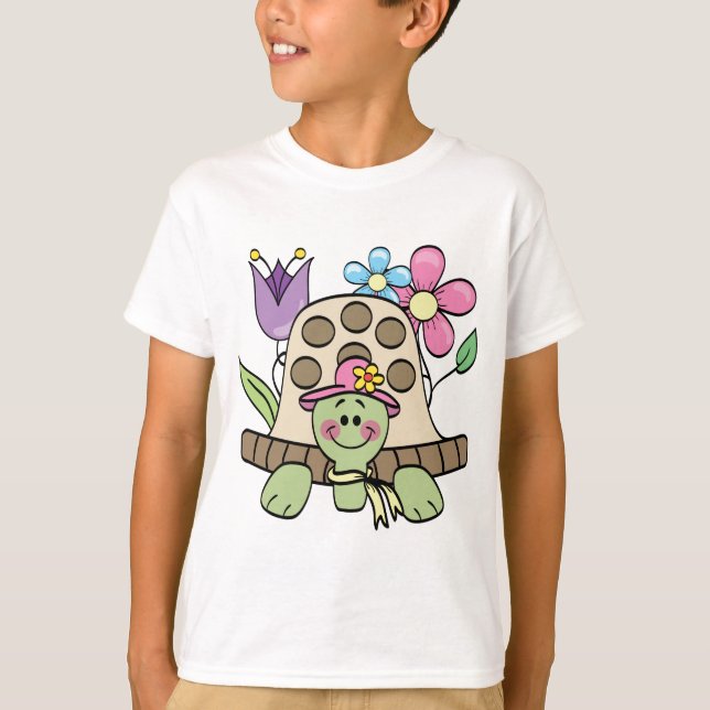 Tshirts et cadeaux de tortue printanière (Devant)