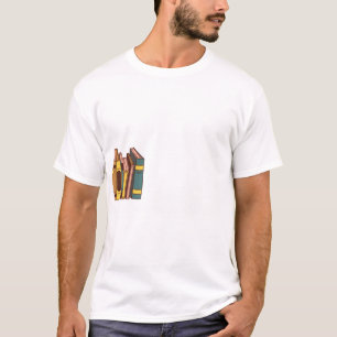 Tshirts hommes et boîte université 
