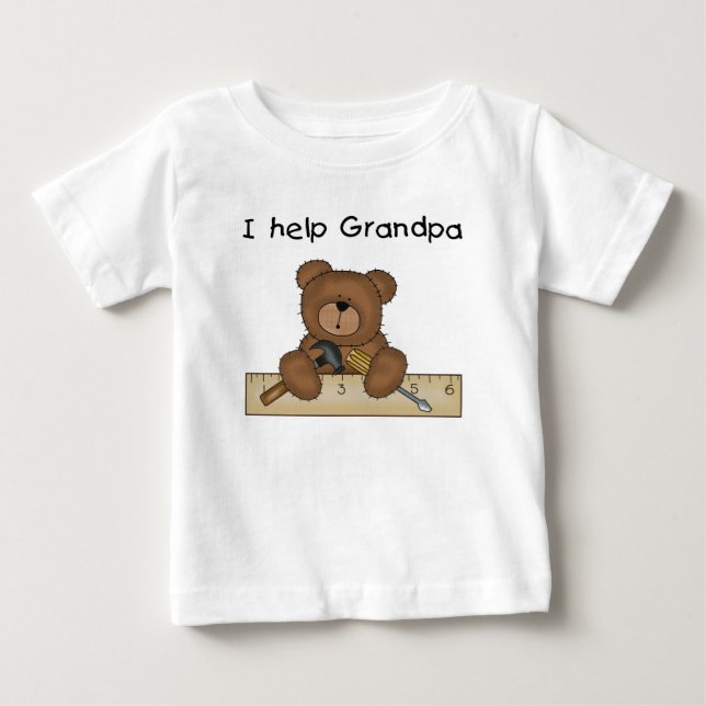 Tshirts und Geschenke für Bärengroßvater (Vorderseite)