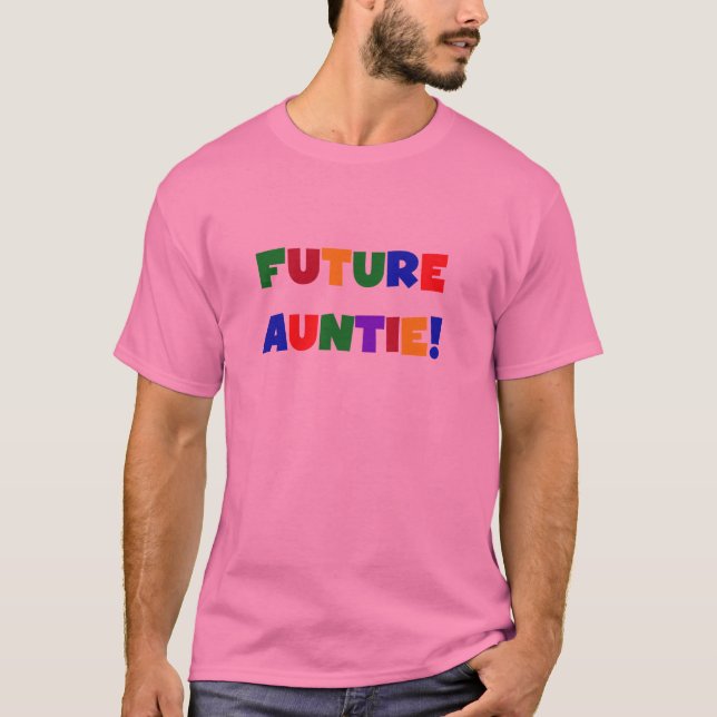Tshirts und Geschenke für zukünftige Tante-Primärf (Vorderseite)