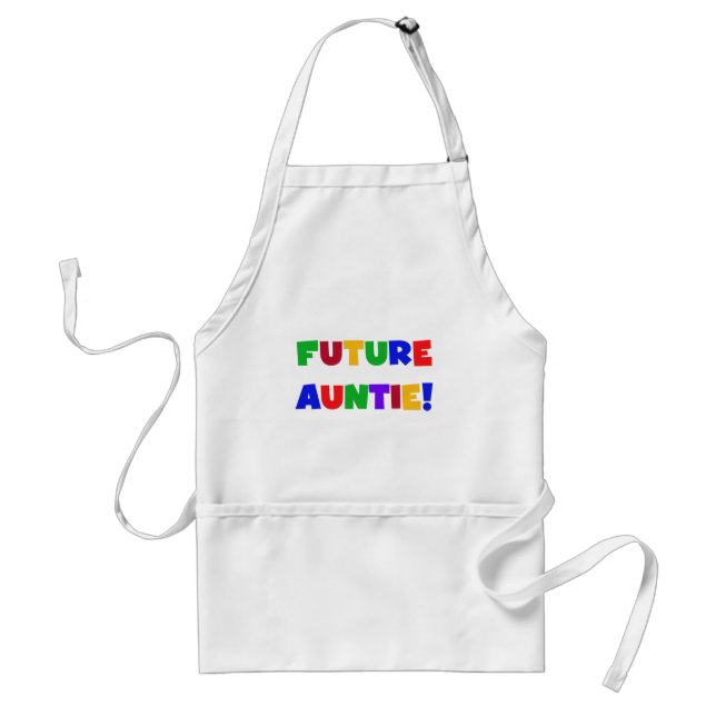 Tshirts und Geschenke für zukünftige Tante-Primärf Schürze (Vorne)