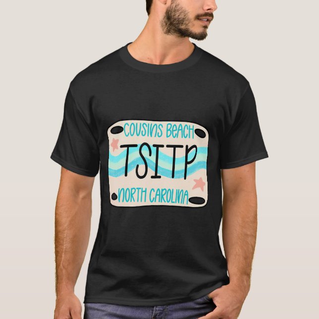 TSITP Nummernschild T-Shirt (Vorderseite)