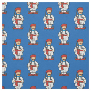 Tsolias Cartoon Pattern Stoff