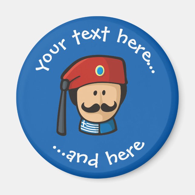 Tsolias Head Magnet (Vorne)