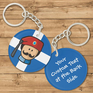 Tsolias Head Schlüsselanhänger