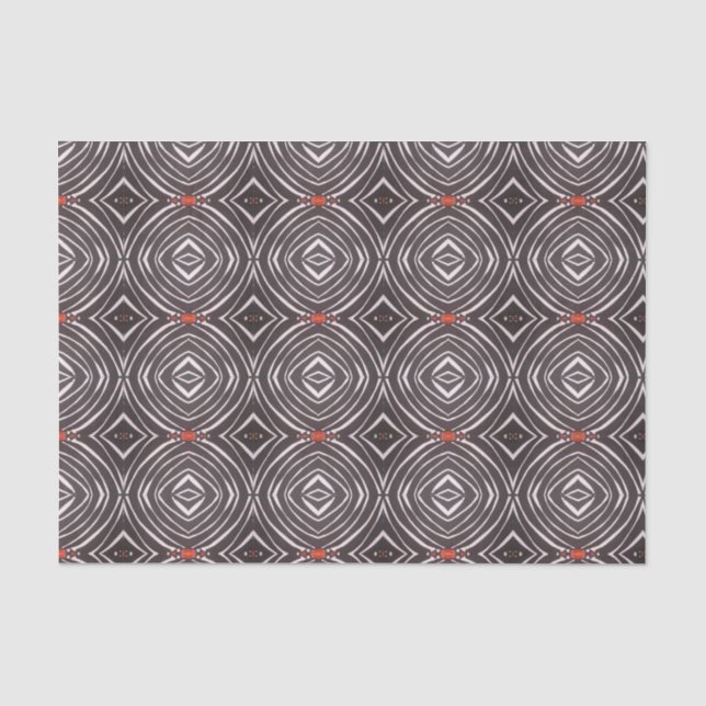 TSP,- 002 -, Tissue Paper - Afrika Reihen Seidenpapier (Vorderseite)