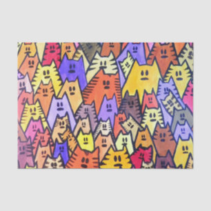 TSP - 0060 - KATZEN - Seidenpapier