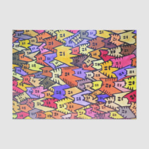 TSP - 0061 - KATZEN - Seidenpapier