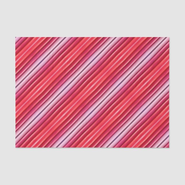 TSP - 0083 - Rotes und rosa Gewebe Seidenpapier (Vorderseite)
