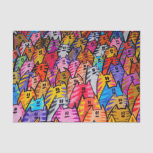 TSP - 0091 - KATZEN - Seidenpapier