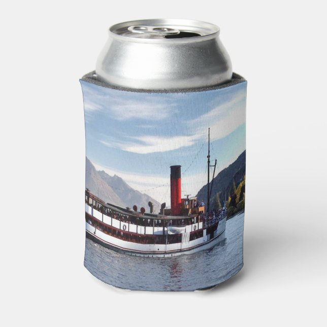 TSS Dampfschiff Earnslaw 1912 Dosenkühler (Kanne Rückseite)