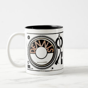 TST / DENNIS DREHTISCH WARE ZWEIFARBIGE TASSE