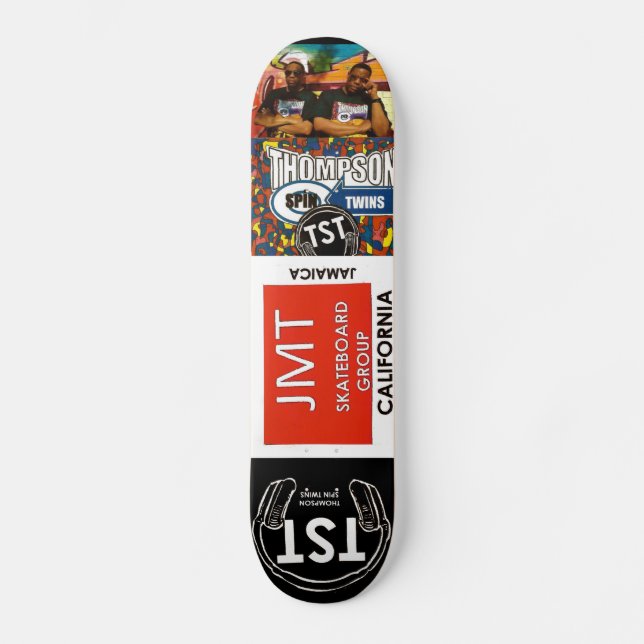 TST THOMPSON SPIN TWINS Skateboard (Vorderseite)