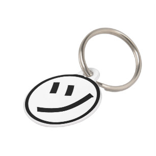 ㋡ Tsu Kana Katakana Lächeln Emoji / Emoticon Haustiermarke