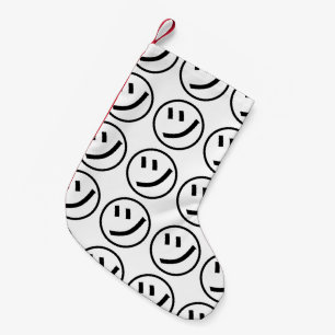 ㋡ Tsu Kana Katakana Lächeln Emoji / Emoticon Kleiner Weihnachtsstrumpf