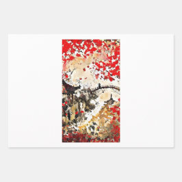 Tsubaki Hashi von NFT Artisans Geschenkpapier Set