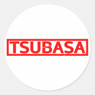 Tsubasa-Briefmarke Runder Aufkleber