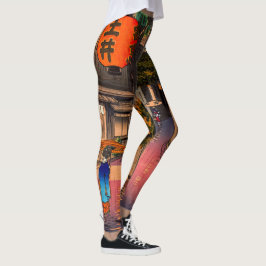 Tsuchiya Koitsu - Abend bei Ushigome Leggings