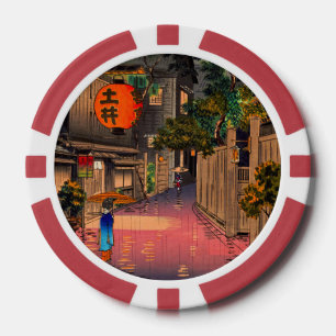 Tsuchiya Koitsu - Abend in Ushigome Pokerchips