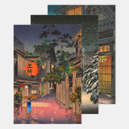 Tsuchiya Koitsu - Auswahl der Masterstudiengänge Geschenkpapier Set