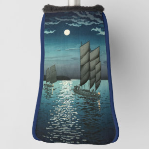 Tsuchiya Koitsu - Boote in Shinagawa, Nacht Golf Headcover
